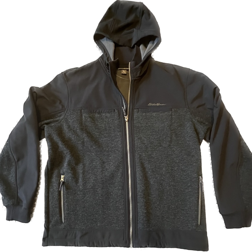 Eddie Bauer Mens Hooded Lined Jacket NWOT